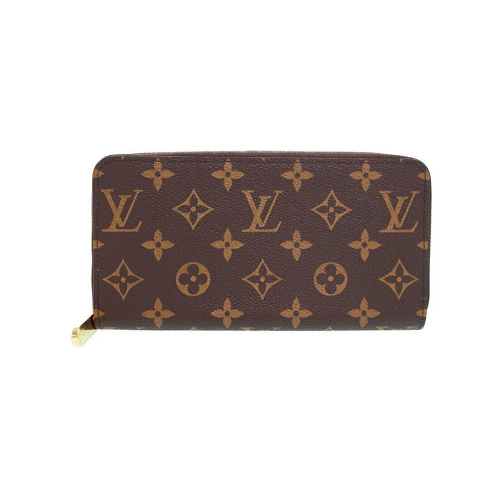 Louis Vuitton Monogram Zippy Wallet Round Zipper Long